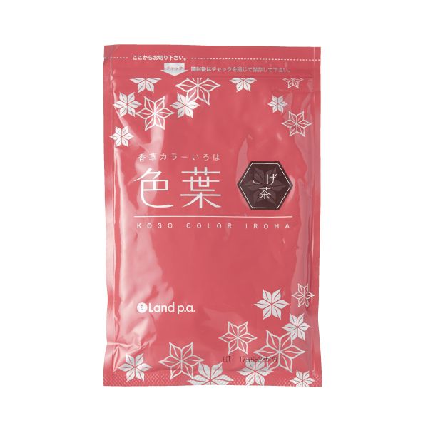 ランドプランニングアソシエーツ 香草カラー 色葉 こげ茶 300g(100g×3)